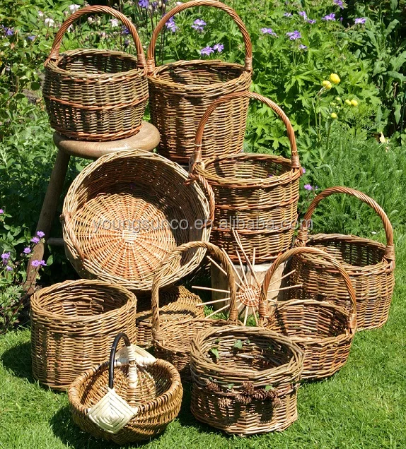  Корзина ручной работы из