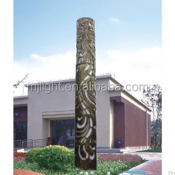 outdoor lamp post lights/backyard light pole on sale