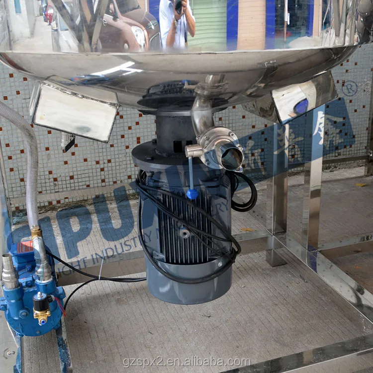 Sipuxin mixing liquid detergent mixer tank/liquid soap mixer/shampoo production line