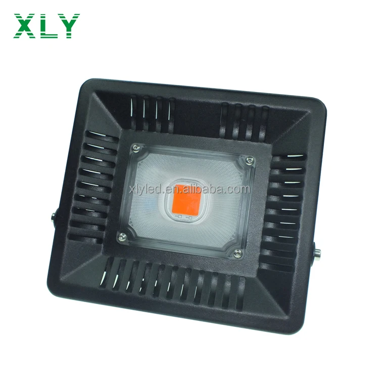 
50W 100W Waterproof IP67 Cheap Price Led Flood Ligths Full Spectrum Plant Lamp COB Led Grow Light For Greenhouse 