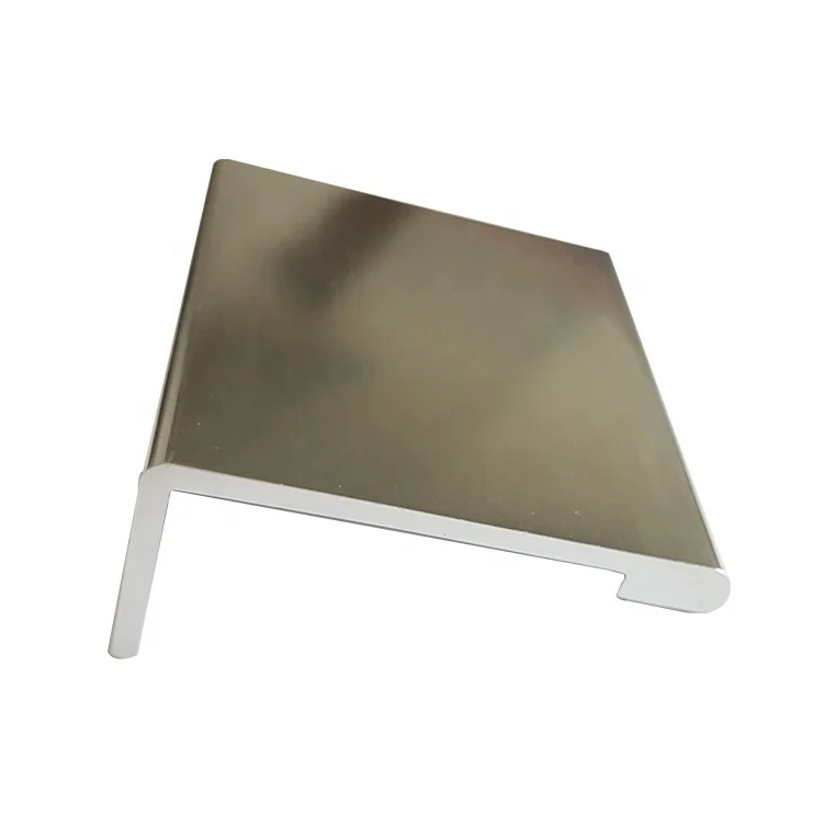 Fixing by screws Aluminum Cabinet Pull Handles Edge Finger Pulls Handles 3 inches