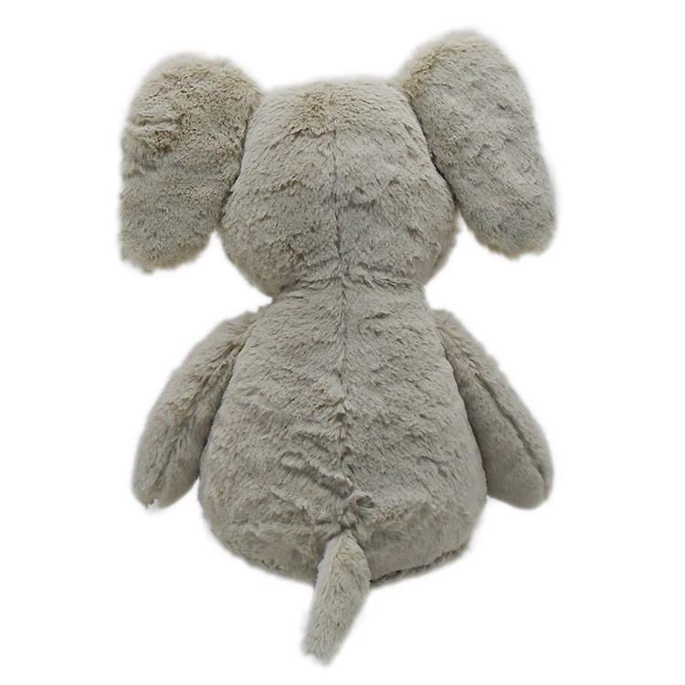 Handmade stuffed elephant plush toys with big pink ears for lovely gifts