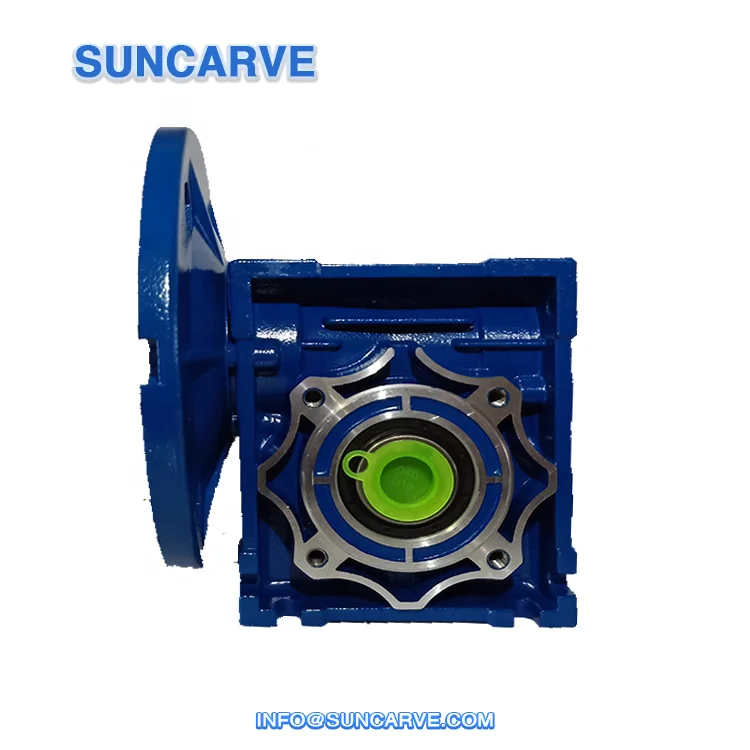 Редуктор скорости червячного редуктора NMRV063, соотношение 100:1 90B14 1400 об/мин для шагового двигателя кВт