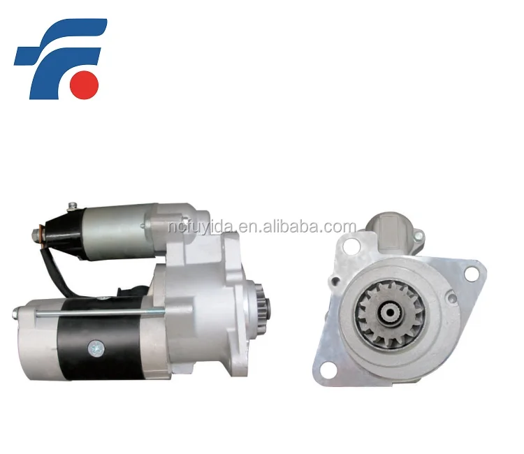 4D31 6DR5 24V/5KW/14T Mitsubishi Excavator Engine Starter Motor M3T57575 ME008815