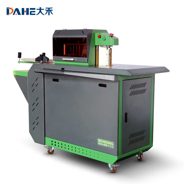 Aluminum road metal sign channel letter making machine with CE