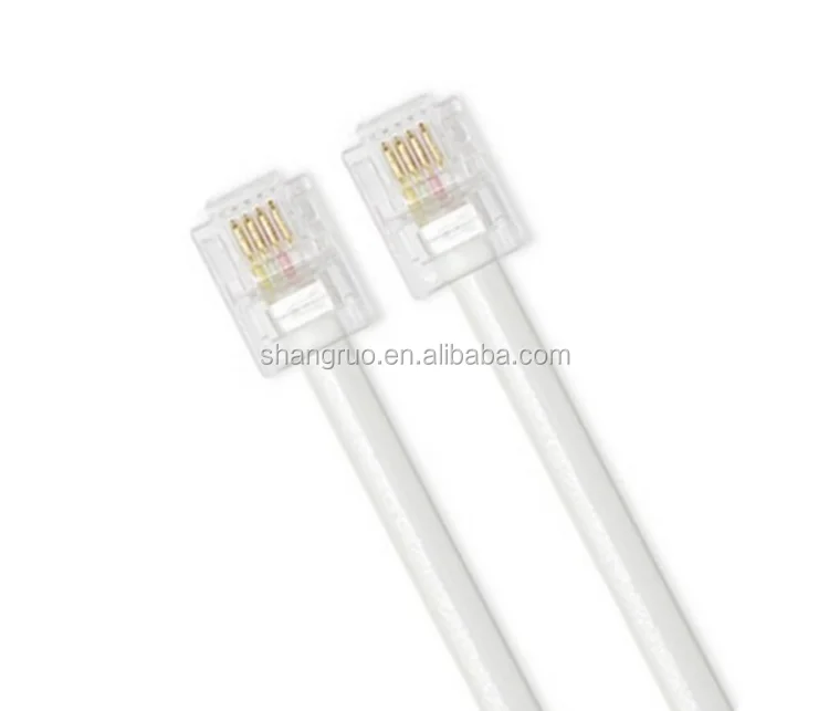 
Wholesale for telecom system RJ11 cable 2core&4core flat telephone cable 