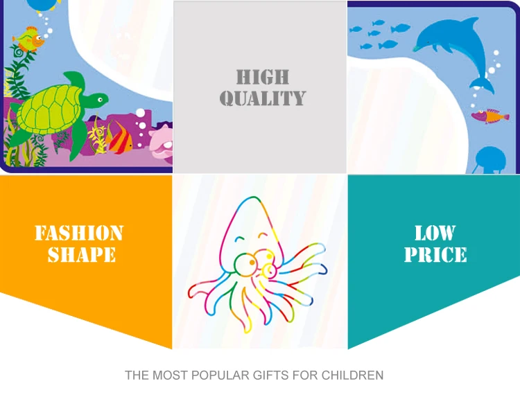 Kids games education floor water drawing doodle mat drawing toys with 26 letters and pens