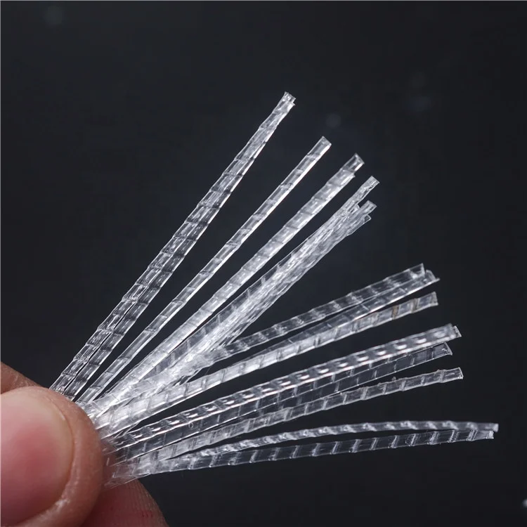 Macro polypropylene fiber for shotcrete synthetic concrete fiber for construction monofilament fiber