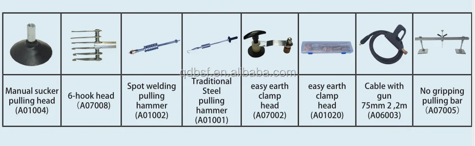 Automatic steel dent puller car body repair equipment  portable car collision  repair BS-90F-M