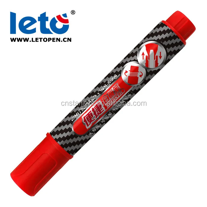 WB-8809 dry erase marker quality whiteboard marker refillable spare tip in back cover whiteboard marker