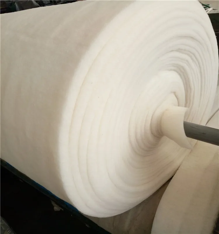 Eco-friendly 100% organic cotton interlining for quilt and garment with Certification