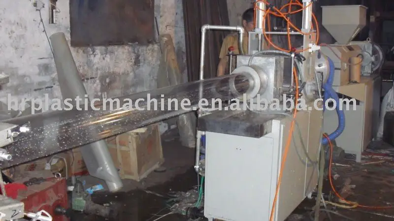 PVC shrink film blowing machine/Horizontal-blown PVC heat shrink film blowing machine