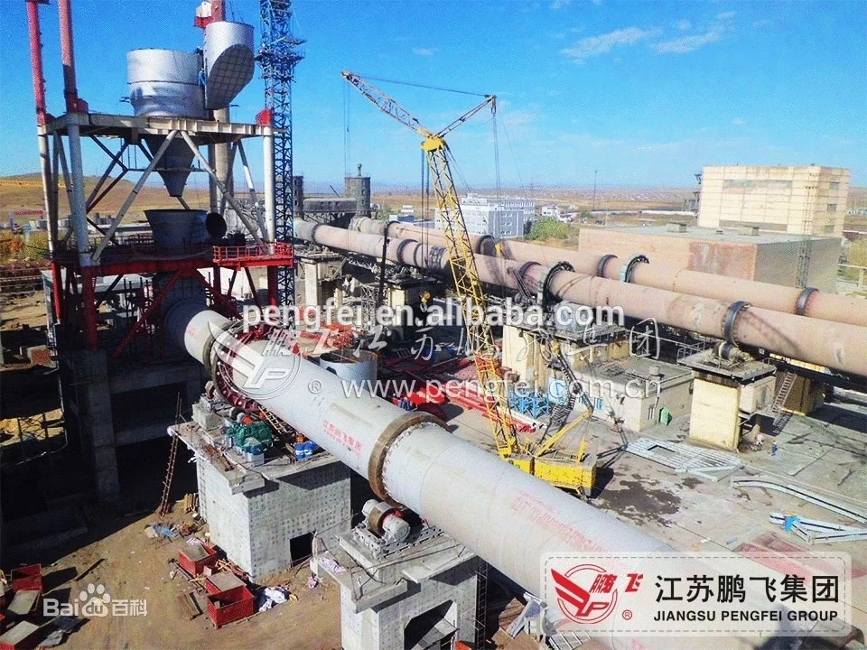 Никелевая латеритовая производственная линия роторной печи от jiangsu pengfei group