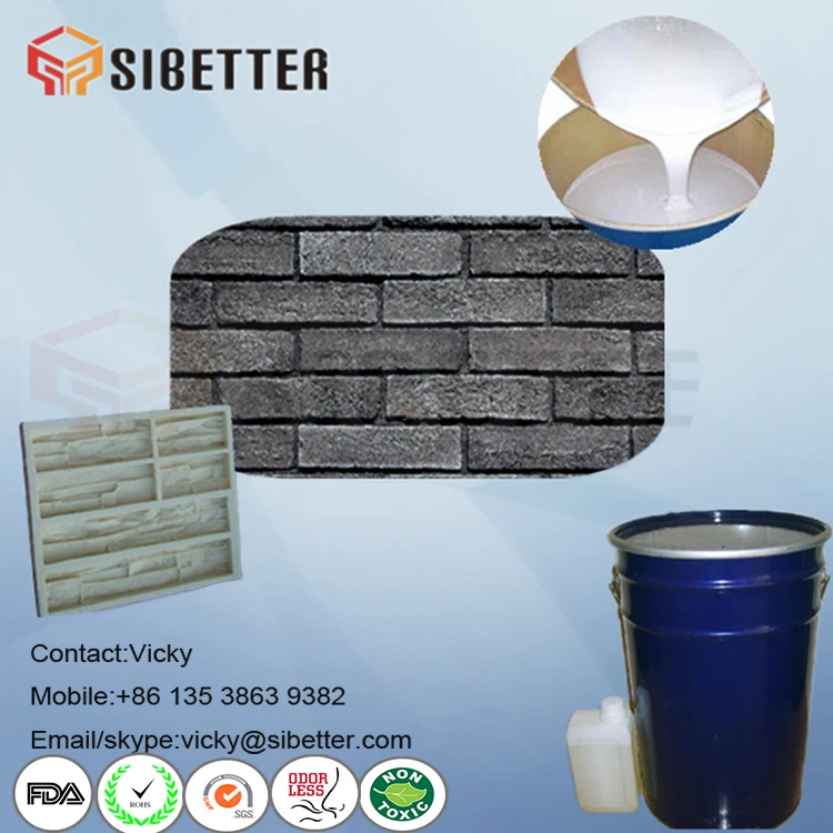 Prices Liquid RTV2 Silicone for Artificial Natural Stone Mold