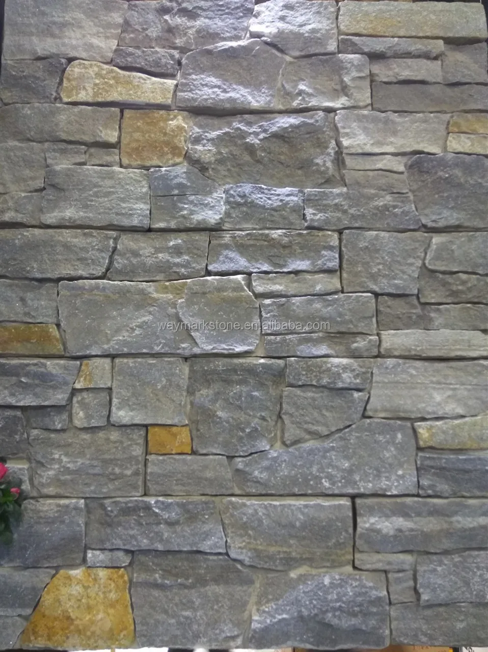 
factory sale cheap blue quartz natural concrete stone veneer and stone wall cladding(CZ-N72) 