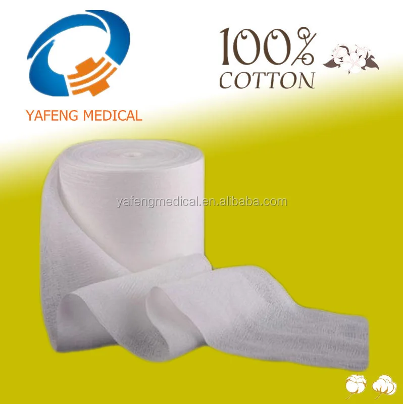 40s,32s,21s, 19x15,24x20,30x20 mesh 4 PLY Medical Bleached Hydrophilic Absorbent Cotton Gauze Roll