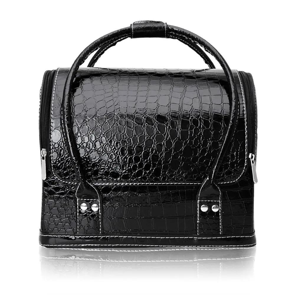 PU Beauty Make Up Case leather cosmetic case travel bag