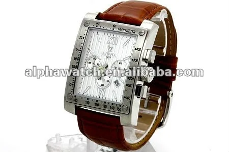 Tachymeter chronograph watch