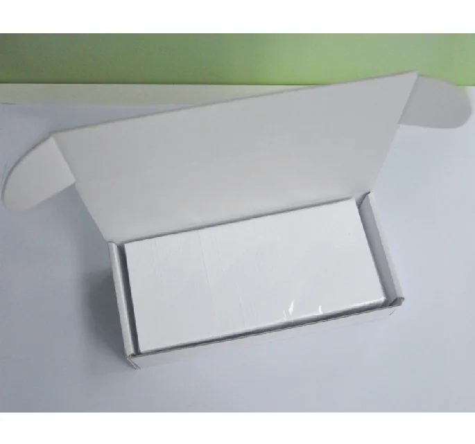 CR80 30Mil White Blank PVC Plastic Cards for Photo ID card printers (DataCard, Zebra, Fargo, Evolis, Magicard, NBS & etc)