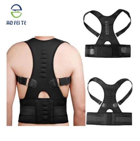 Оптовая продажа магнитная терапия Aofeite защитный поддерживающий пояс для коррекции