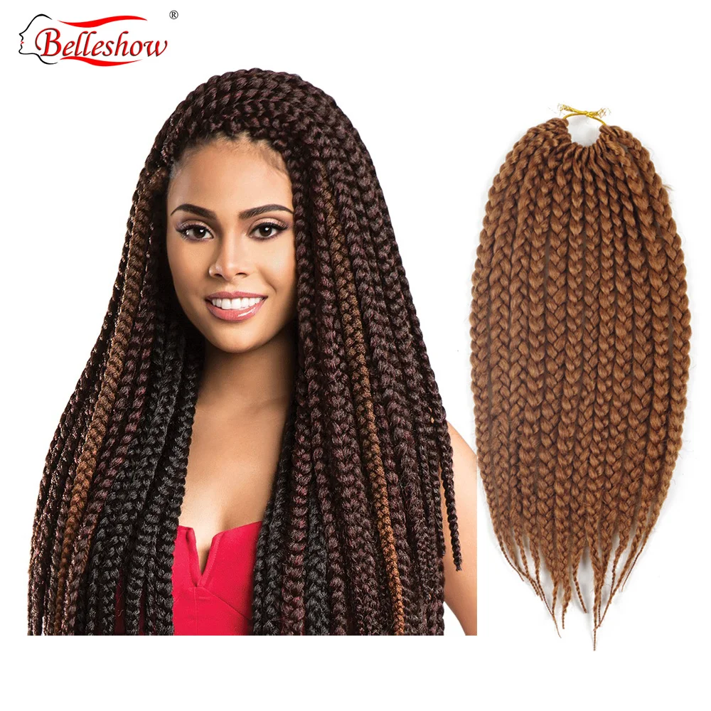 Xin si 14 inch  synthetic crochet extension crochet box braid hair crochet senegalese twists  box braids