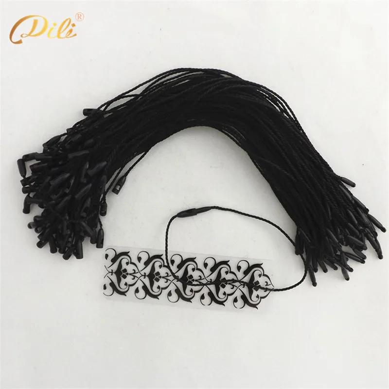 Factory Wholesale 15mm Cotton String Hangtag Seal For Clothing Garment Hang Tag Cord