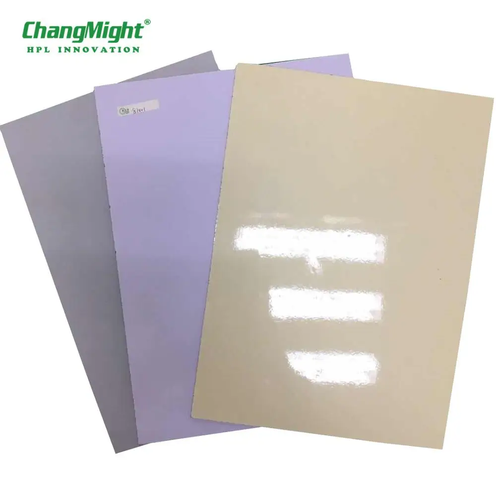 High quality formica thickness / price sheets of formica / cabinet laminate sheets