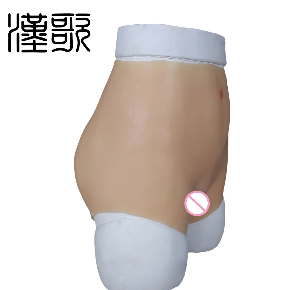 Silicone S Artificial Vagina Underwear Boxer For Crossdresser Fake Ass Girl Virginity Vagina