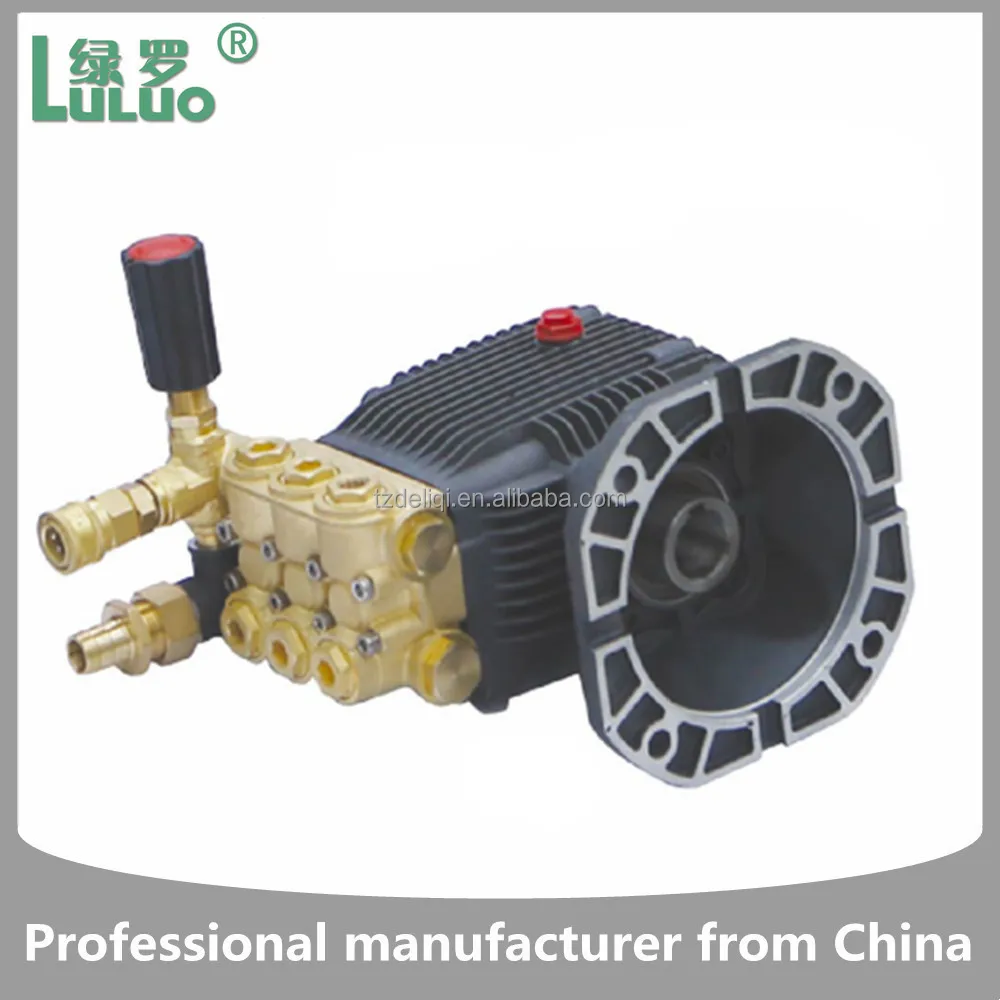 High quality good performance electric gasoline diesel 100-250 bar high pressure plunger pump for  agriculture industry cleaning