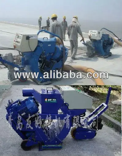 
portable shot blasting machine for road surface 