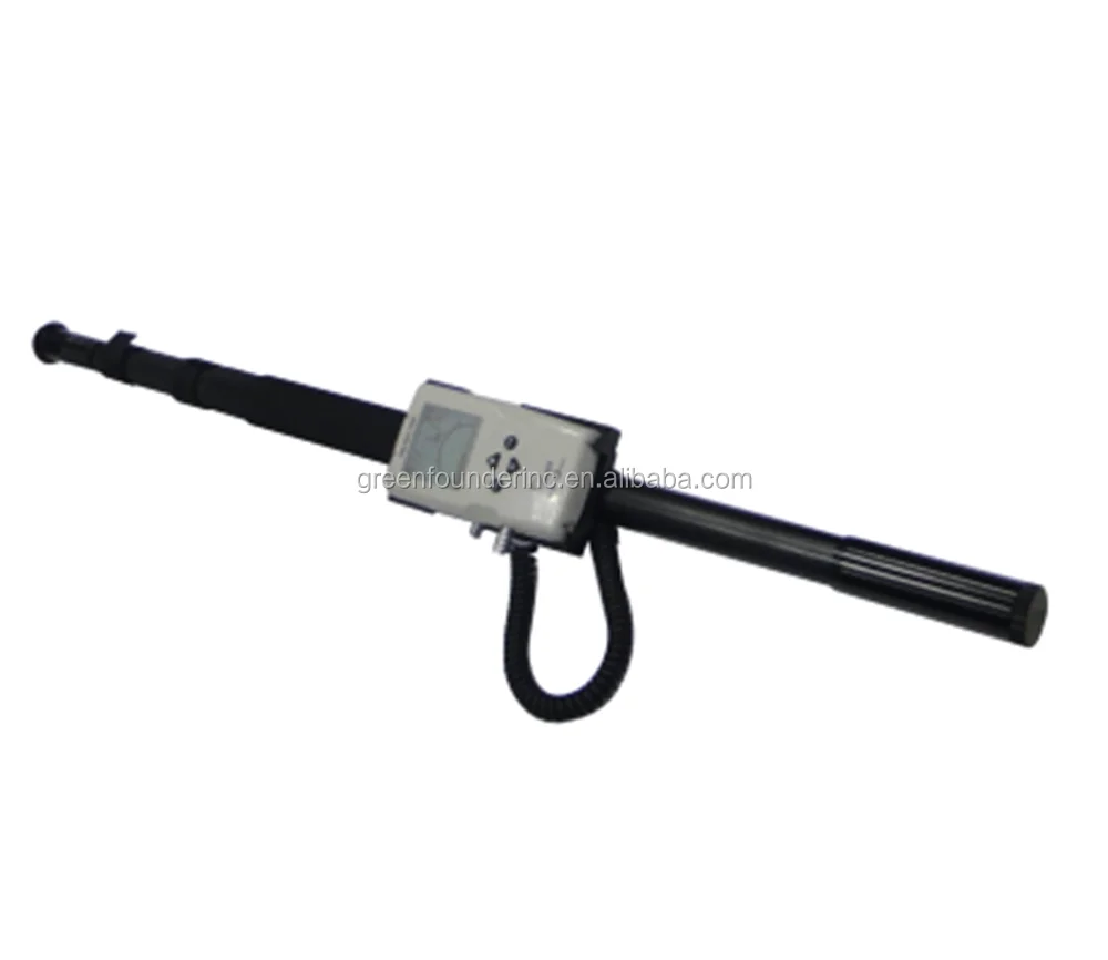 Extendable 4 meter long Telepole with X-Ray and Gamma Wide Range Dose Rate Meter Radiation Detector
