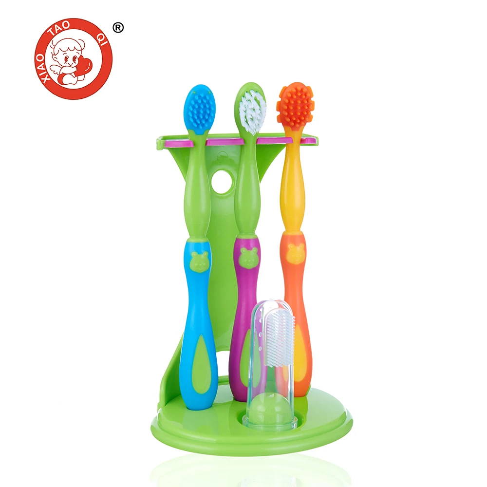 
Silicone finger baby training toothbrush set for babies 