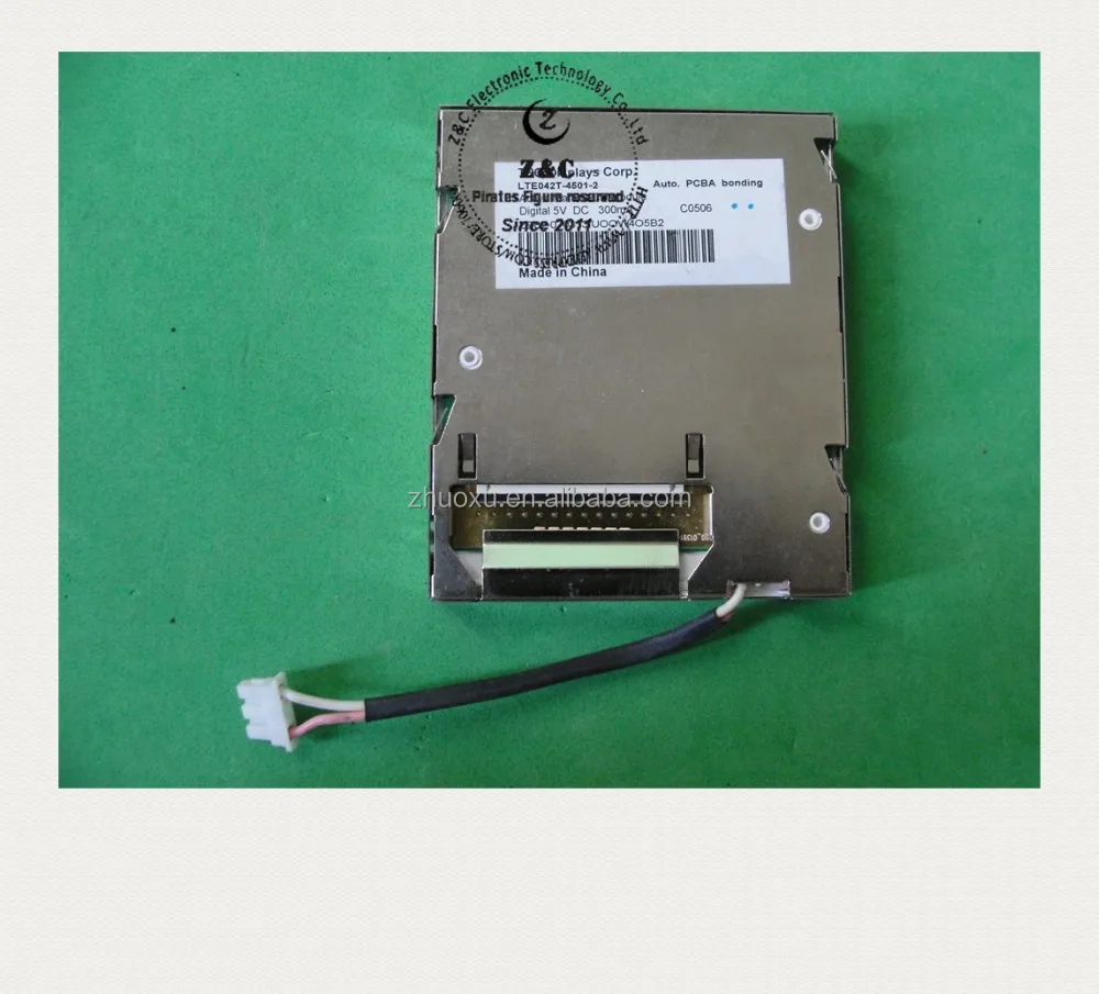 LTE042T-4501-2 оригинальный 4,2 дюймов Автомобильный ЖК-дисплей экран для Audi навигации для ТПО