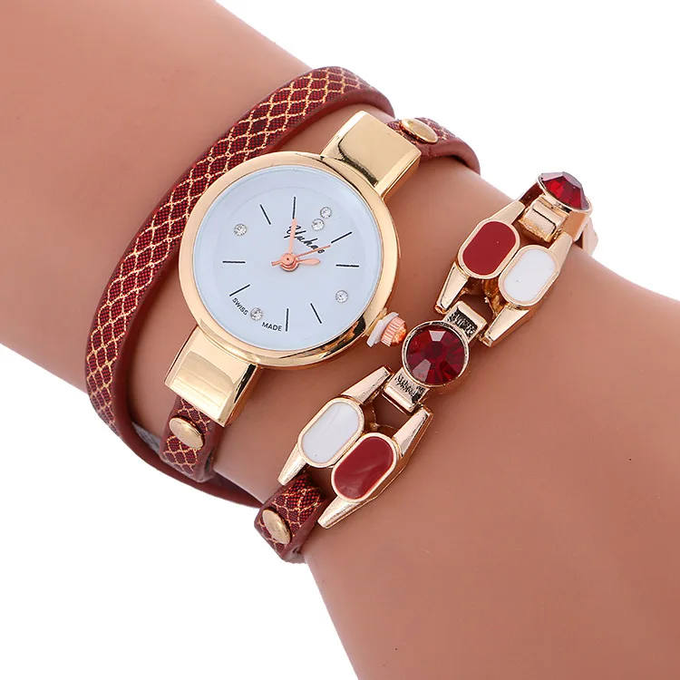 LVPAI Vente chaude De Mode De Luxe Femmes Montres Femmes Bracelet Montre Watch Crystal Stainless Steel Women Watches Luxury