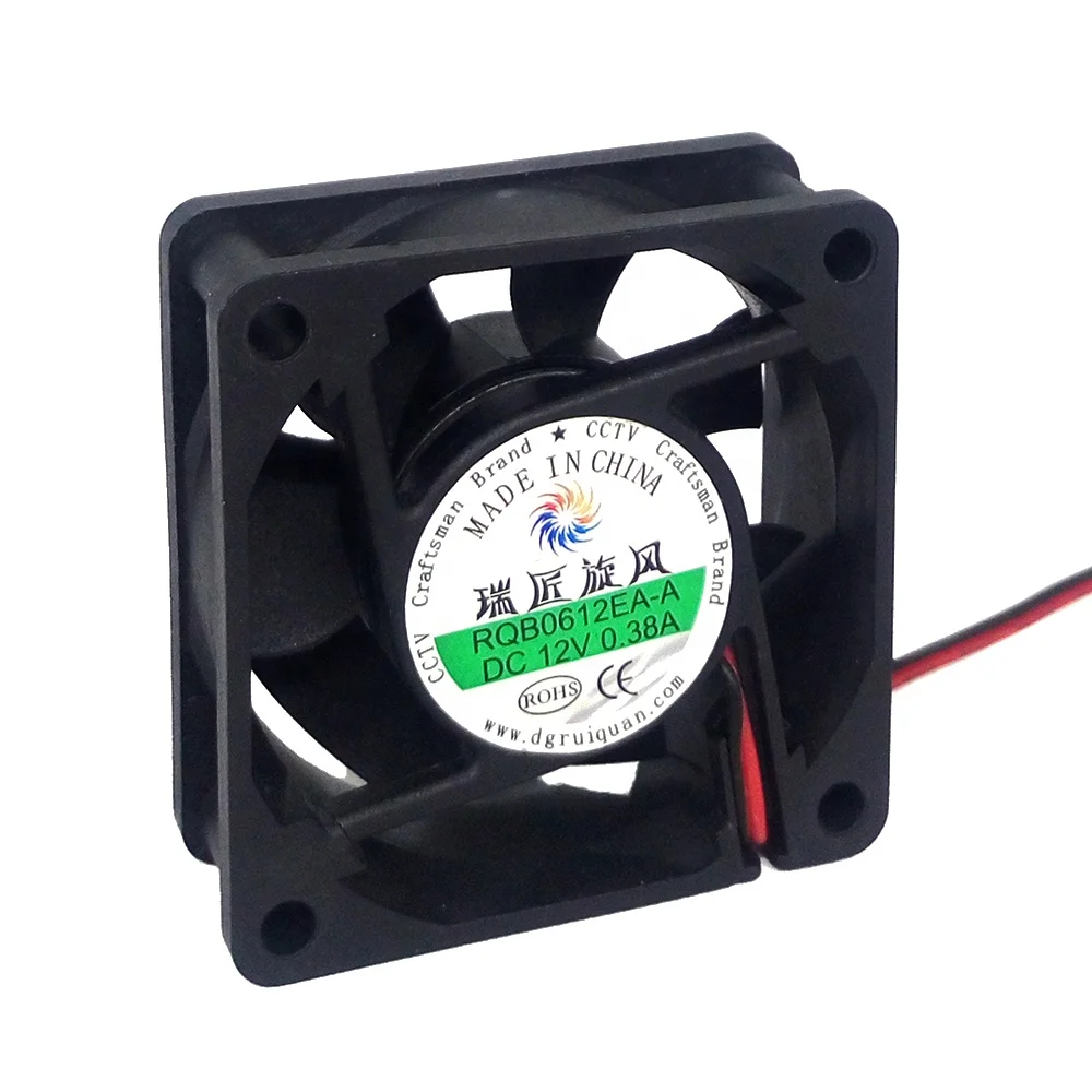 
Custom 12v 24v 60x60x20mm Brushless DC Exhaust Cooling Fan 4000RPM DC 12v Fan Small DC Fan for Motor 