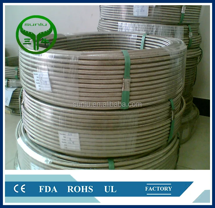 
304# Stainless Steel Knitted Hose EPDM Model DK003 Plumbing braided knitted flexible hose 
