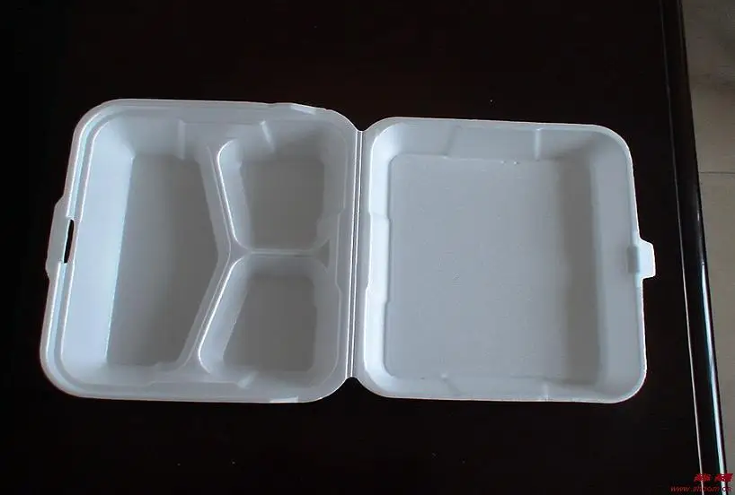 disposable ps polystyrene foam tray sheet fast food box forming container making production machine