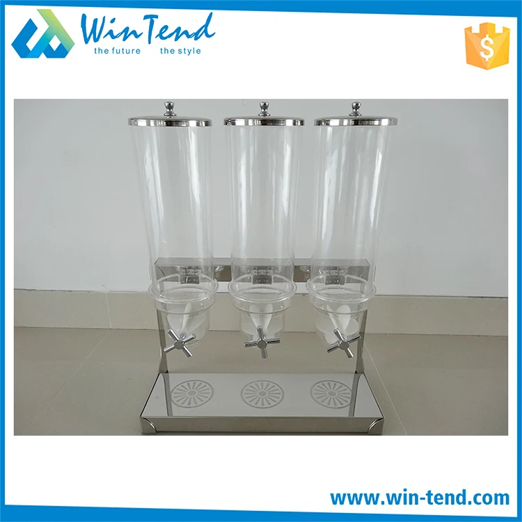 Restaurant Equipment Plastic Candy and Cereal Dispenser Bottle Wrap Dispenser Factory Price Food Plastic CLASSIC Round China