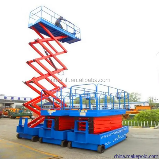 Best Selling in Alibaba 8m Extra-wide Electric Scissor Lift Platform Aerial Platform Lift
