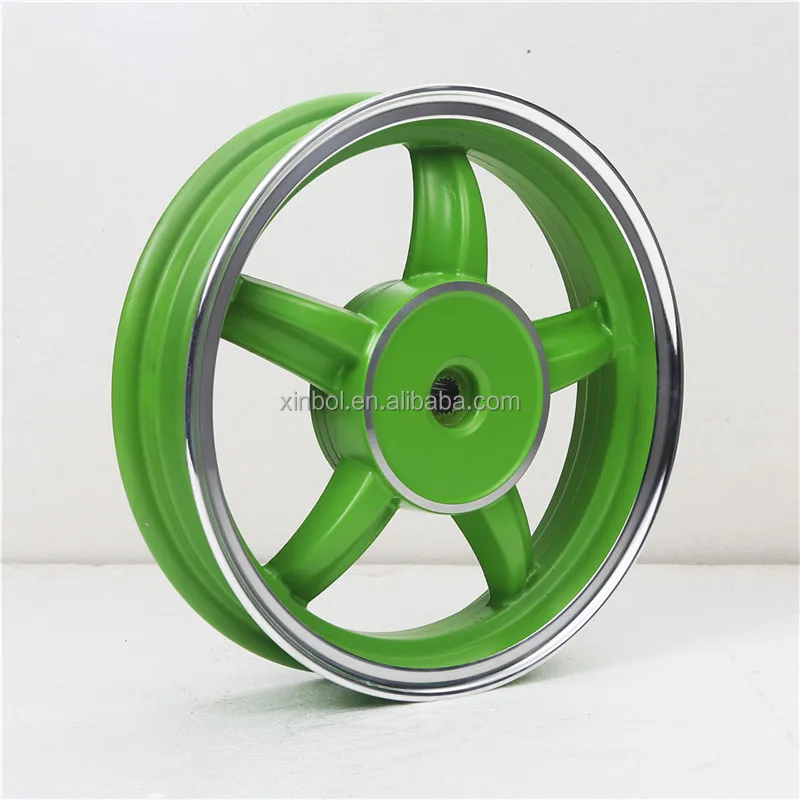 12 inch motorcycle alloy wheel rims, rear wheel with drum brake