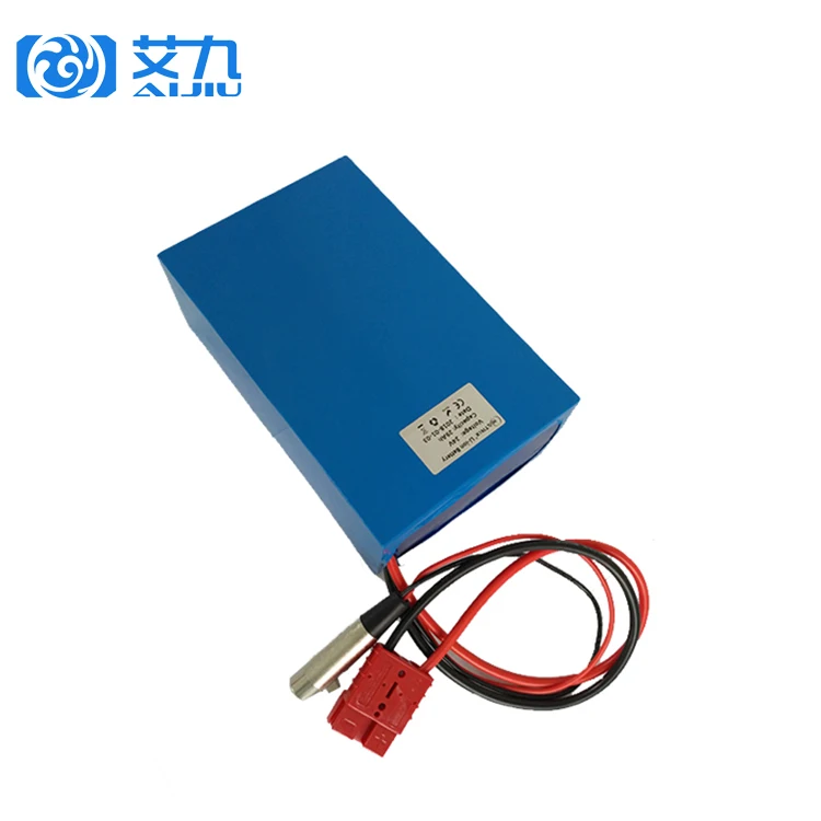 Electrical wheelchair battery 24v 10ah 20ah 30ah lithium ion battery pack with charger