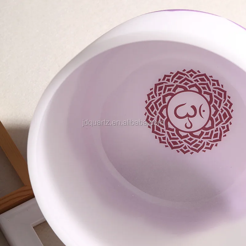 JD Reiki Chakra Quartz Crystal singing bowls For Sound Healing