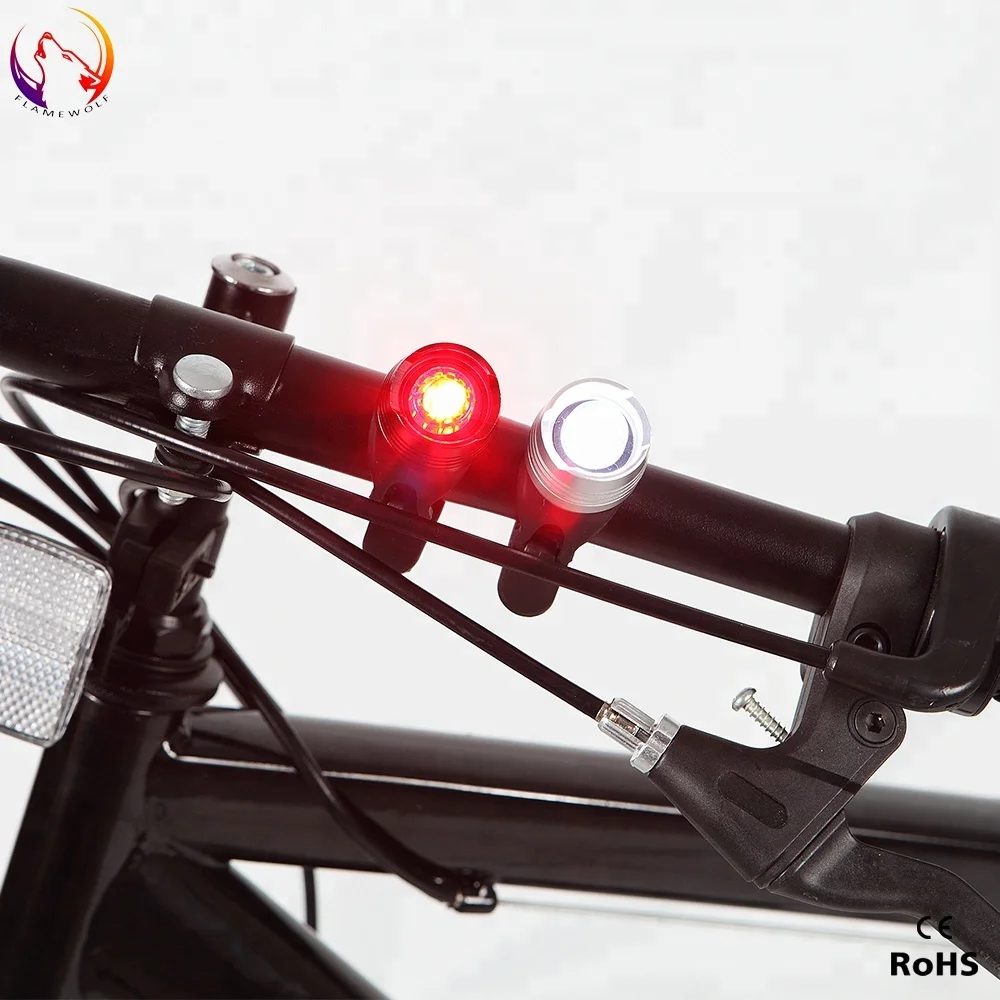 High quality CR2032 battery led bike warning light