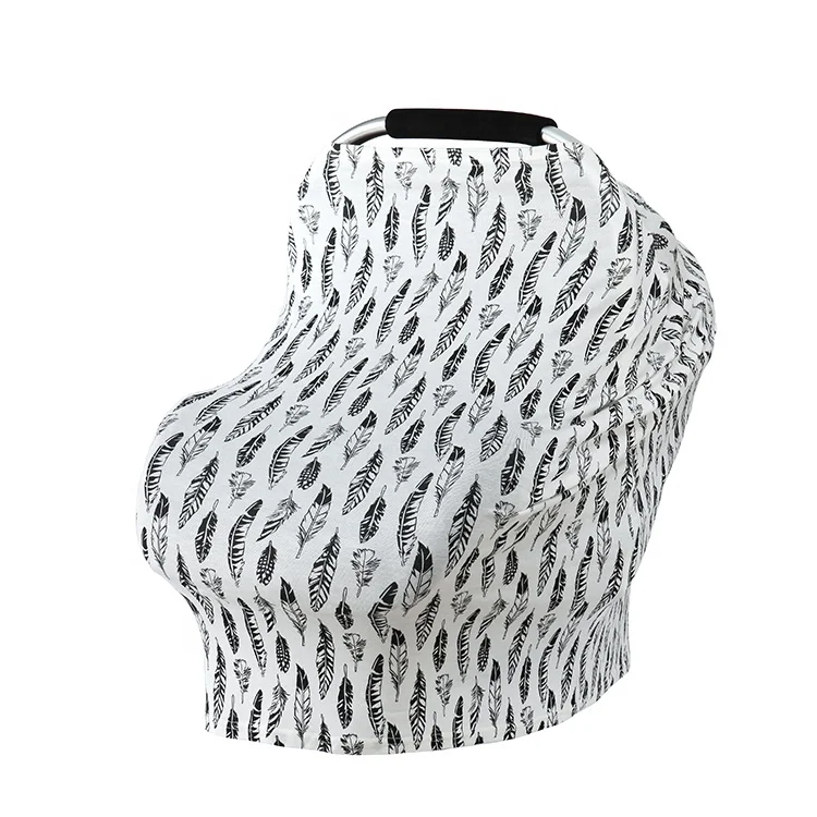 Factory custom  wholesale custom cotton nursing scarf breastfeeding cover