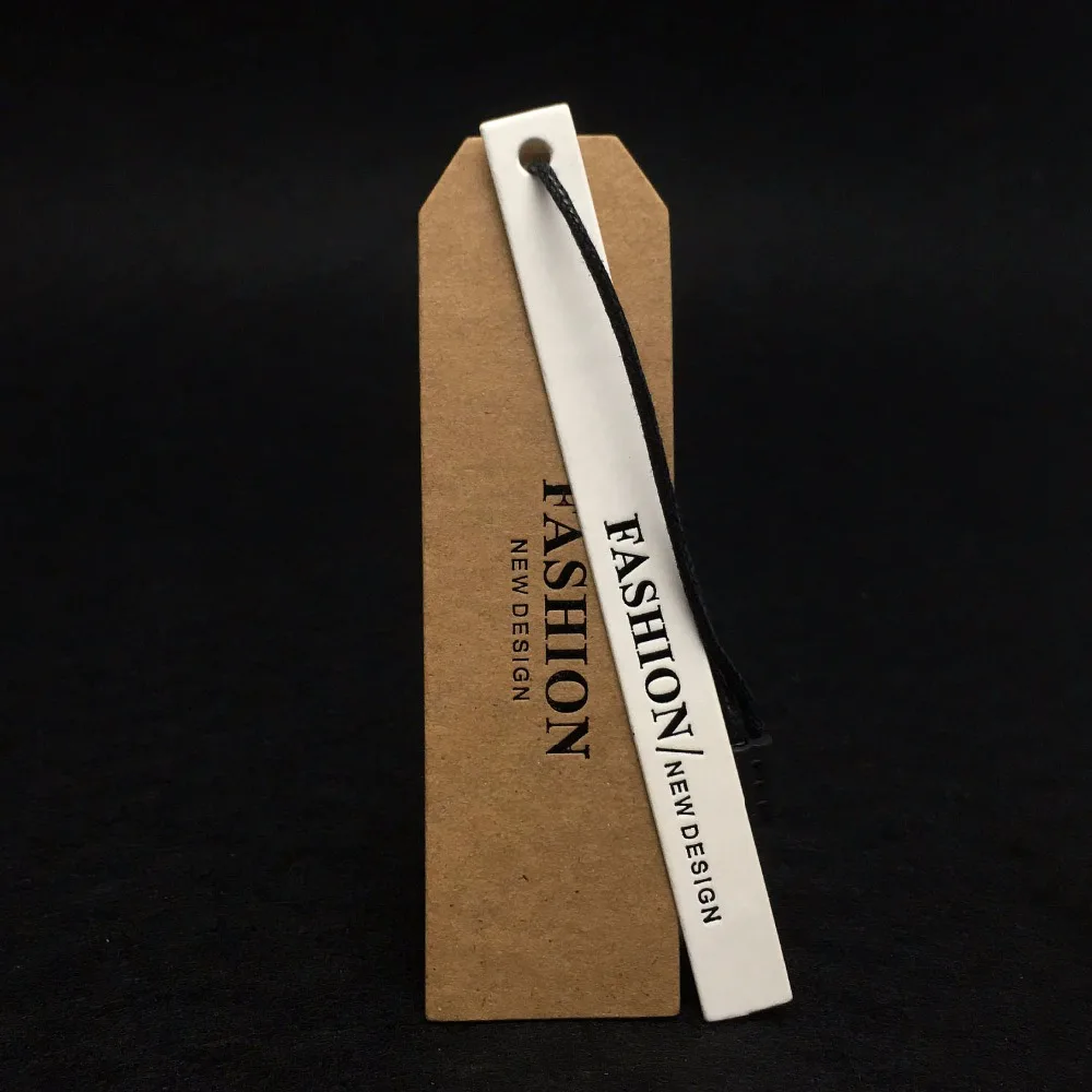 Пользовательский дешевый Печатный крафт джинсовый бумажный подвесной бирка поставщик в Китае