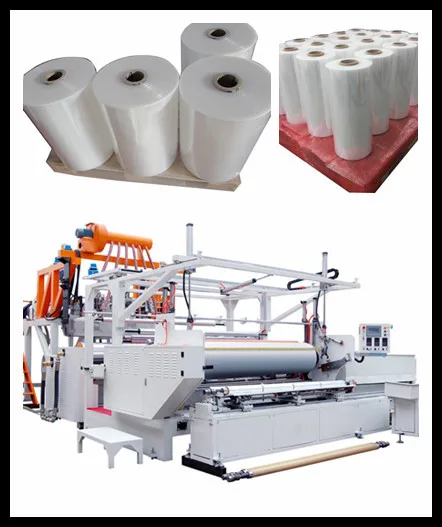 Fully Automatic High Speed 3 Layer or 5 Layer Stretch Cling Film making machine