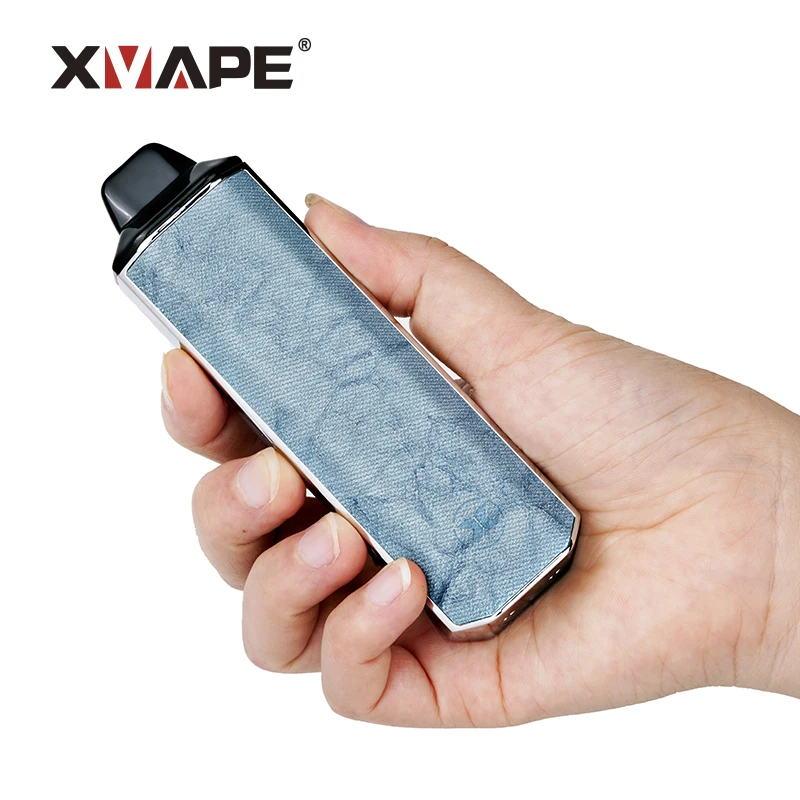 XVAPE ARIA горячая Распродажа оригинальный черный испаритель сухой травы 2 в 1 восковой вейп-ручка с керамической системой отопления