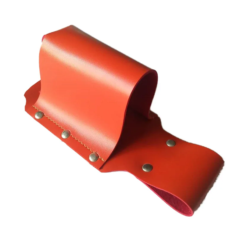 Boshiho Good Quality  PU Leather Beer waist Bag Can Sleeve Beer Waist Bag Support Customize