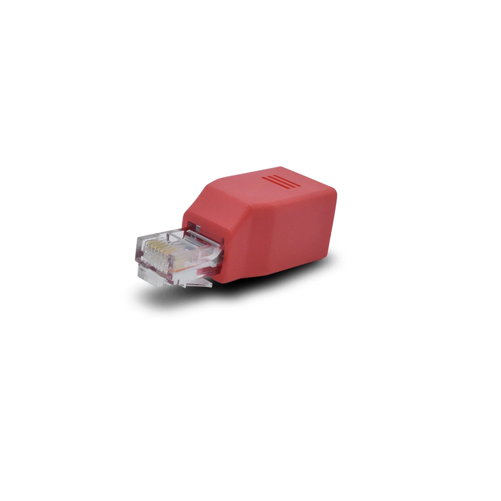Rj 45 male to Rj45 female adapter connector