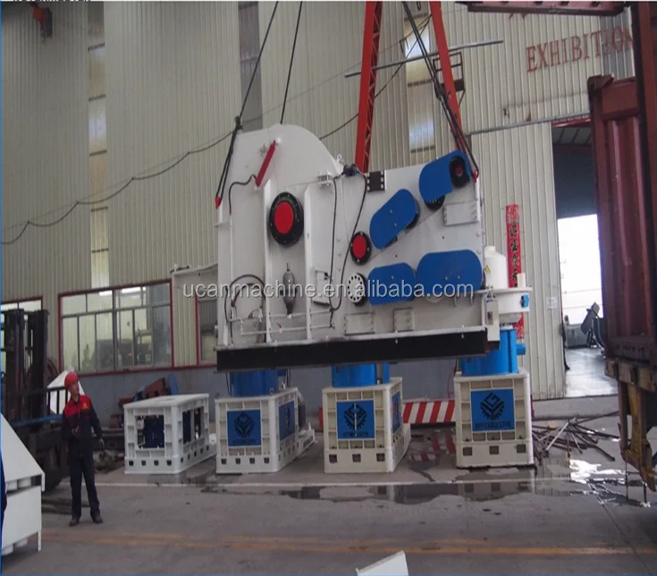  8T барабанная электрическая промышленная машина для производства брикетов из древесной стружки биомассы